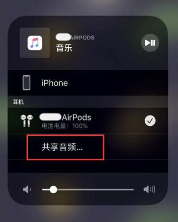 兴仁苹果14音频维修点分享iPhone14音频共享设置方法 