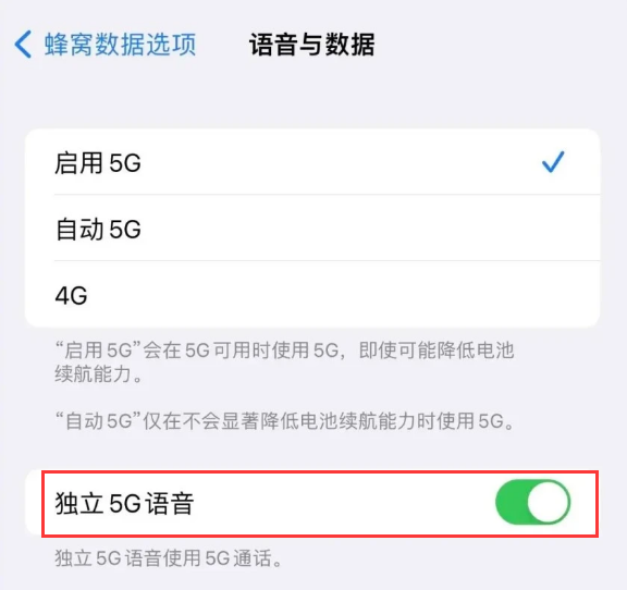 兴仁苹果14维修分享iPhone 14 Pro如何开启VoNR 