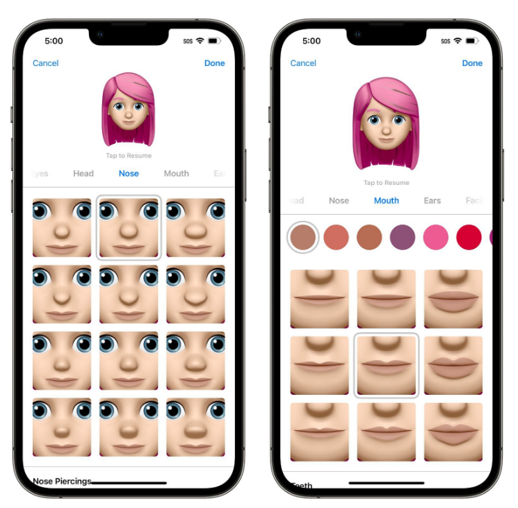 兴仁苹果手机维修分享​iOS 16中的拟我表情有了哪些变化和升级 
