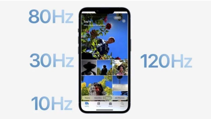 兴仁苹果14维修分享iPhone 14有高刷吗 